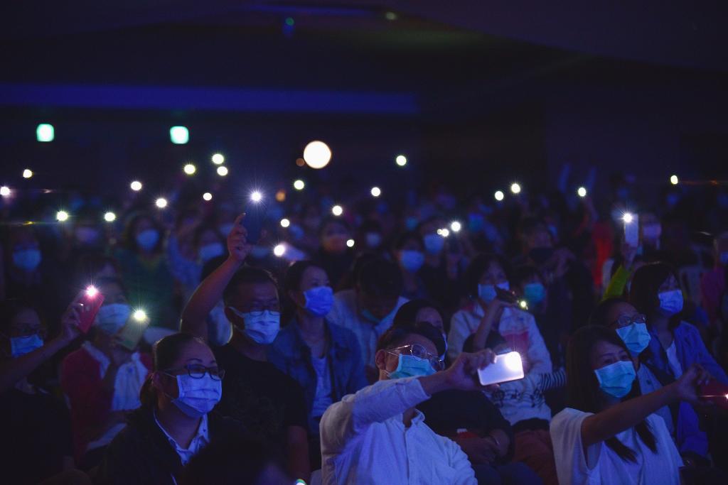 大愛音樂蔬食饗宴與雨共奏和諧樂章